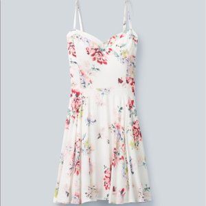 Aritzia Talula Lipinski Dress Floral White